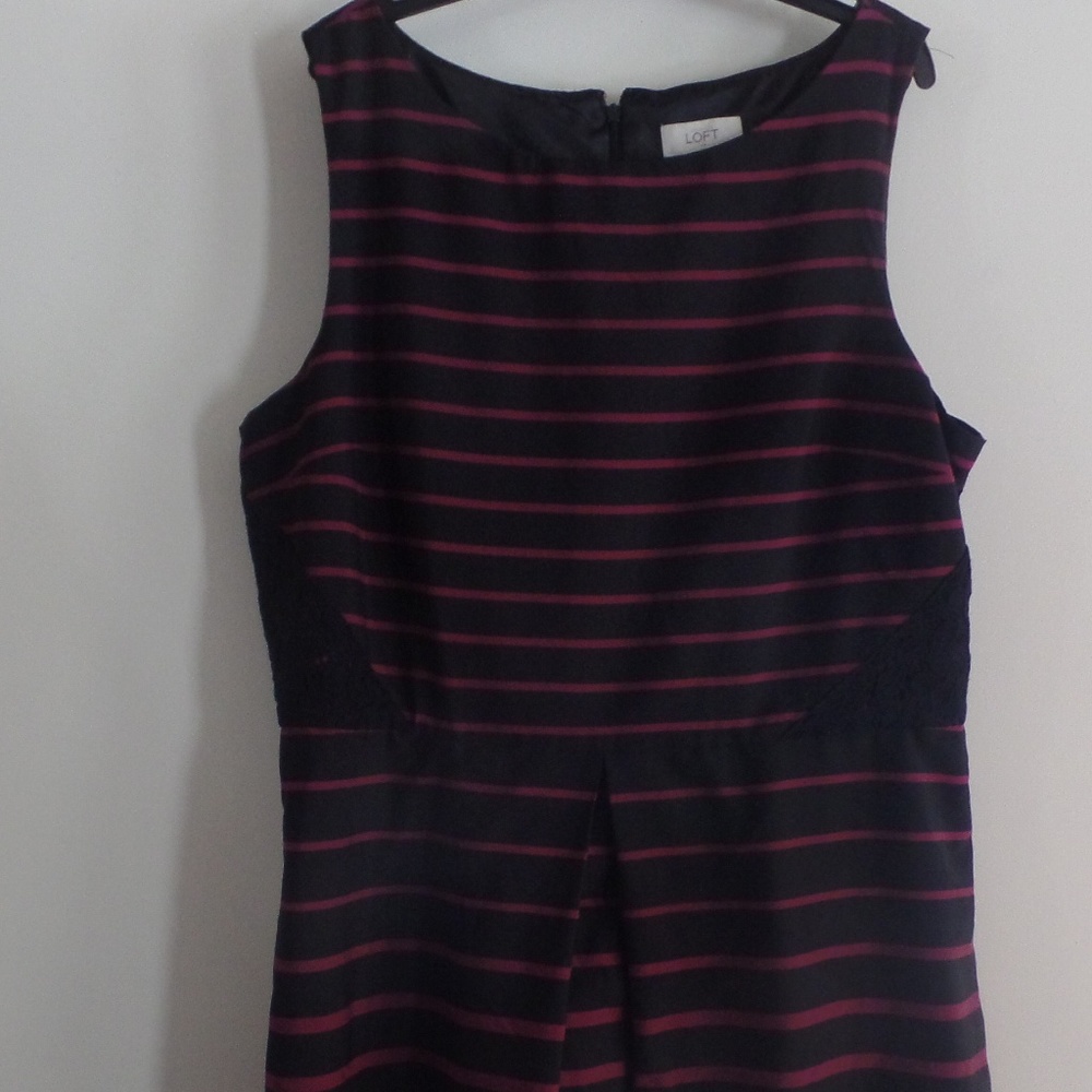 Black and Purple Dress